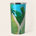 Pop Art Banana Leaf Travel Mug Gallery Image 1
