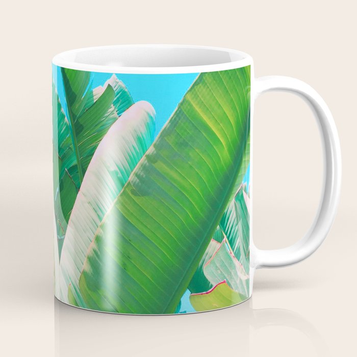 Pop Art Banana Leaf Coffee Mug Gallery Image 1