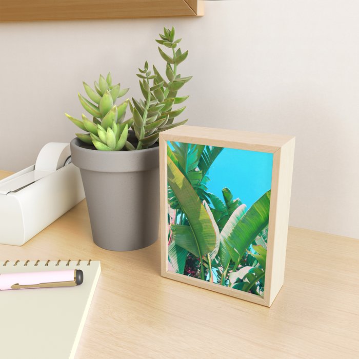 Pop Art Banana Leaf Mini Art Print Gallery Image 2