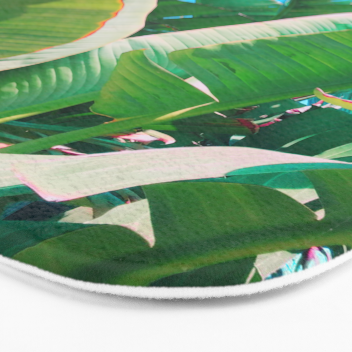 Pop Art Banana Leaf Bath Mat Gallery Image 3