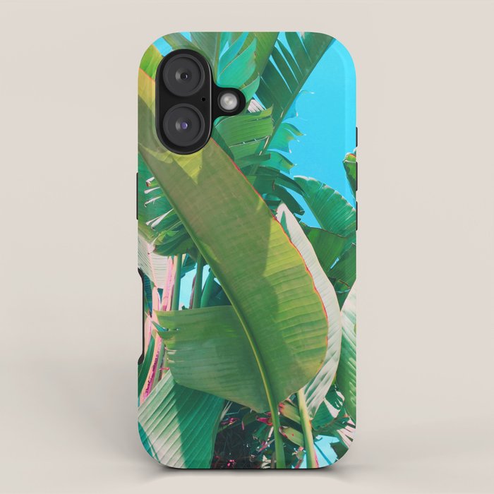 Pop Art Banana Leaf iPhone Case Gallery Image 1