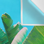 Pop Art Banana Leaf Wall Tapestry Gallery Image 3