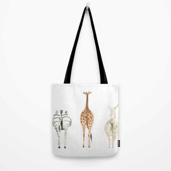Cute animal butts Tote Bag Gallery Image 2