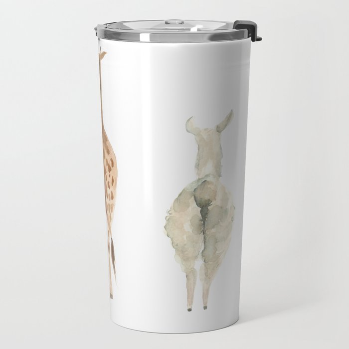 Cute animal butts Travel Mug Gallery Image 2