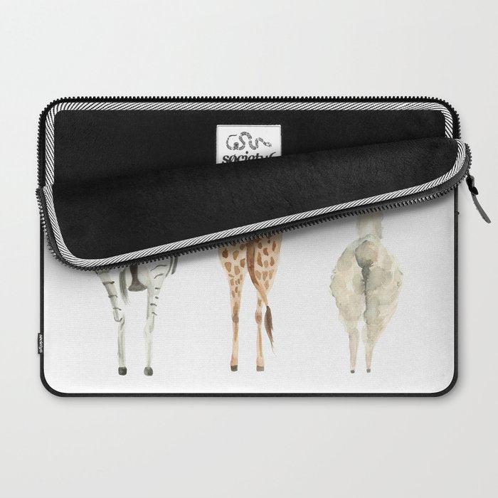 Cute animal butts Laptop Sleeve Gallery Image 2