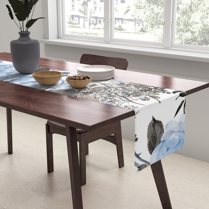 Floral Pattern 4 Table Runner Gallery Image 2