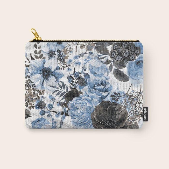 Floral Pattern 4 Carry All Pouch Gallery Image 1
