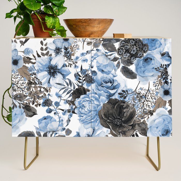 Floral Pattern 4 Credenza Gallery Image 1