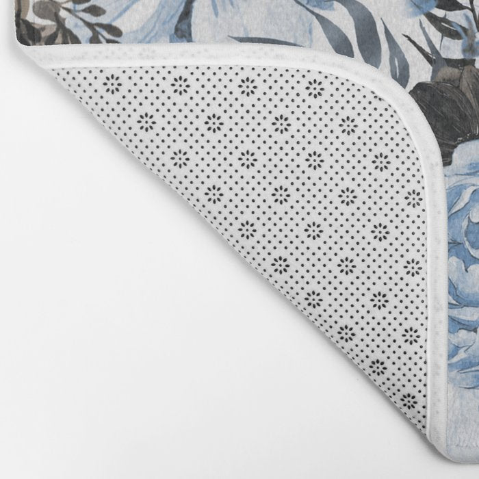 Floral Pattern 4 Bath Mat Gallery Image 2