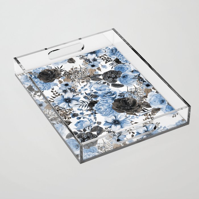 Floral Pattern 4 Acrylic Tray Gallery Image 1