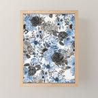 Floral Pattern 4 Mini Art Print Gallery Image 1