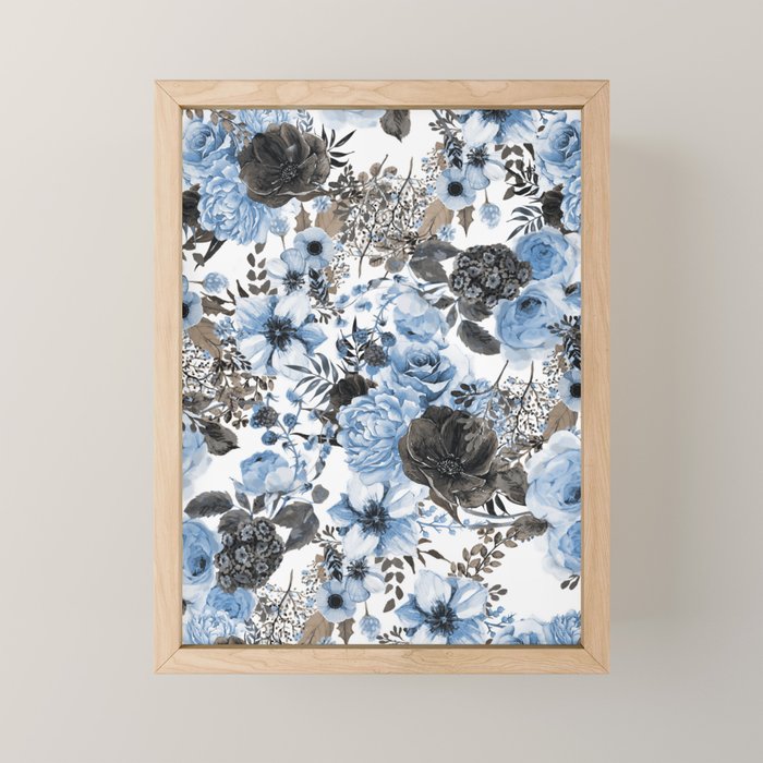 Floral Pattern 4 Mini Art Print Gallery Image 1