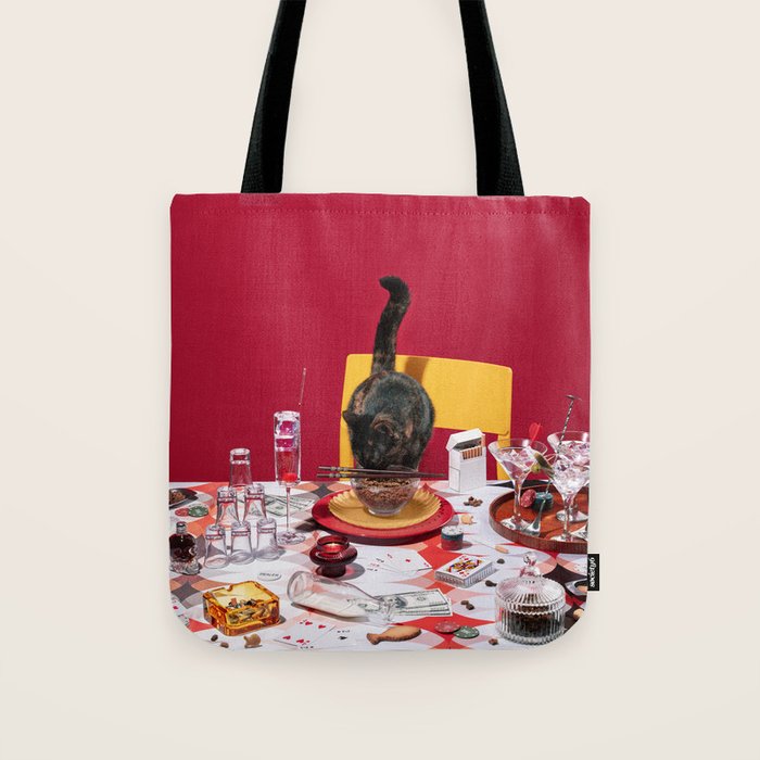 Feline Feast Tote Bag Gallery Image 1