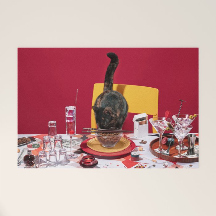 Feline Feast Welcome Mat Gallery Image 1