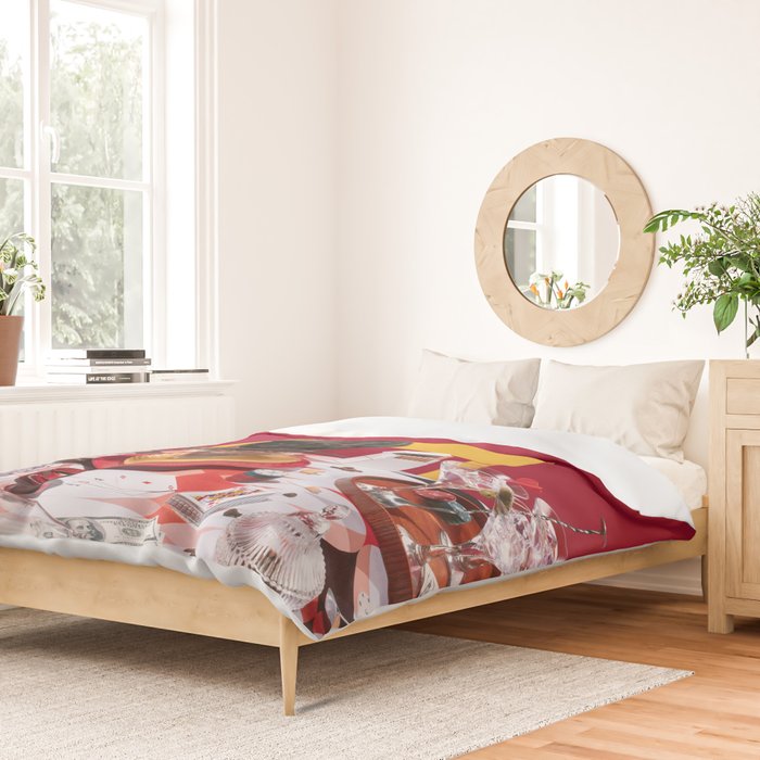 Feline Feast Duvet Cover Gallery Image 2