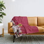 Feline Feast Throw Blanket Gallery Image 1