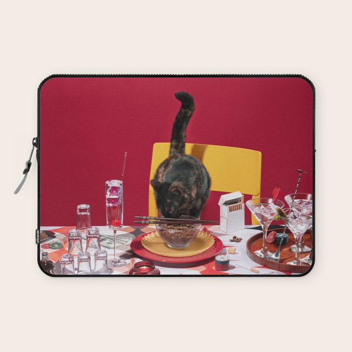 Feline Feast Laptop Sleeve Gallery Image 1