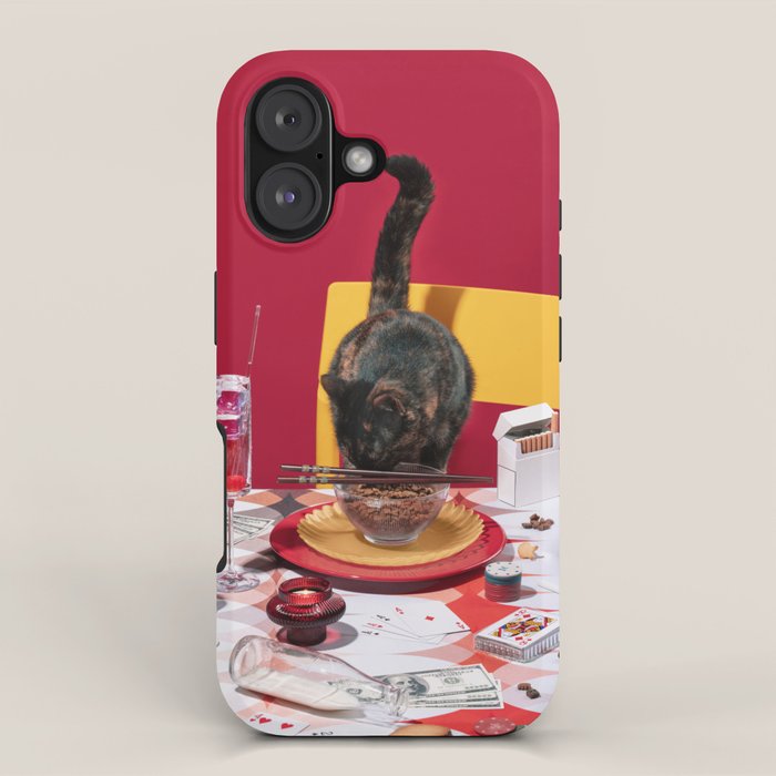 Feline Feast iPhone Case