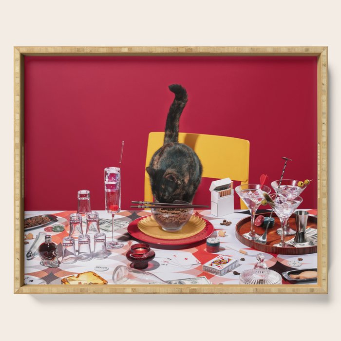 Feline Feast Serving Tray Gallery Image 1