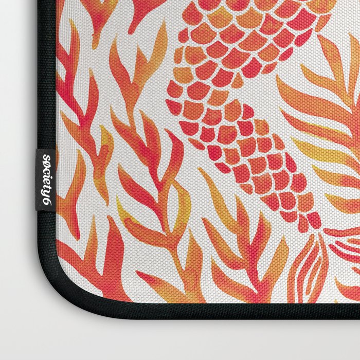 Kelp Forest Mermaid - Peach Palette Laptop Sleeve Gallery Image 3