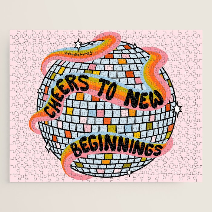Cheers to New Beginnings Jigsaw Puzzle Gallery Image 1