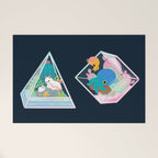 Ocean terrarium - Sea slug Welcome Mat Gallery Image 1