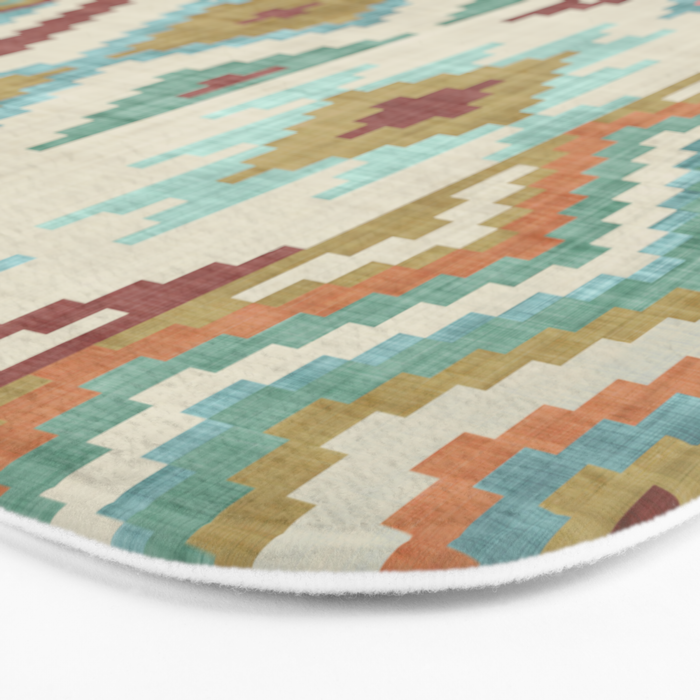 Boho Country Western Bath Mat Gallery Image 3
