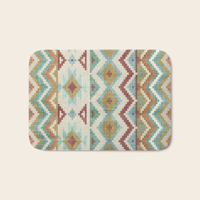 Boho Country Western Bath Mat Gallery Image 1