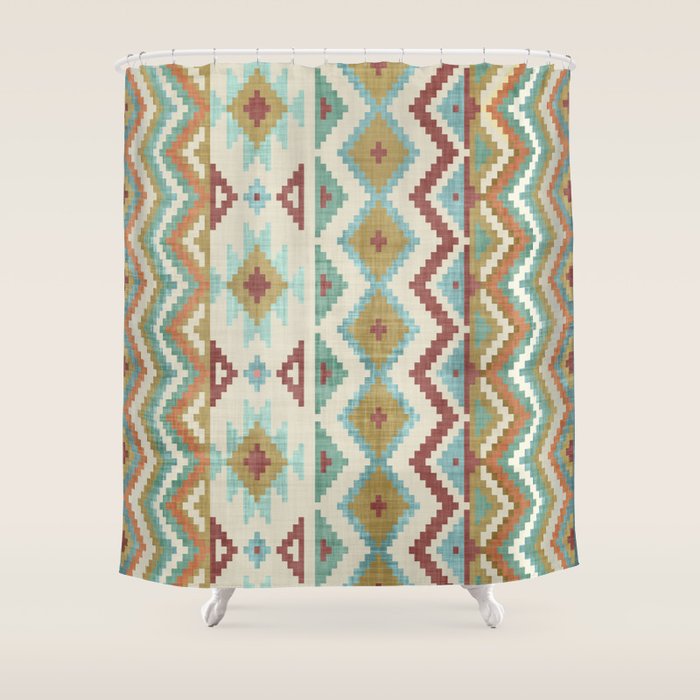 Boho Country Western Shower Curtain Gallery Image 1