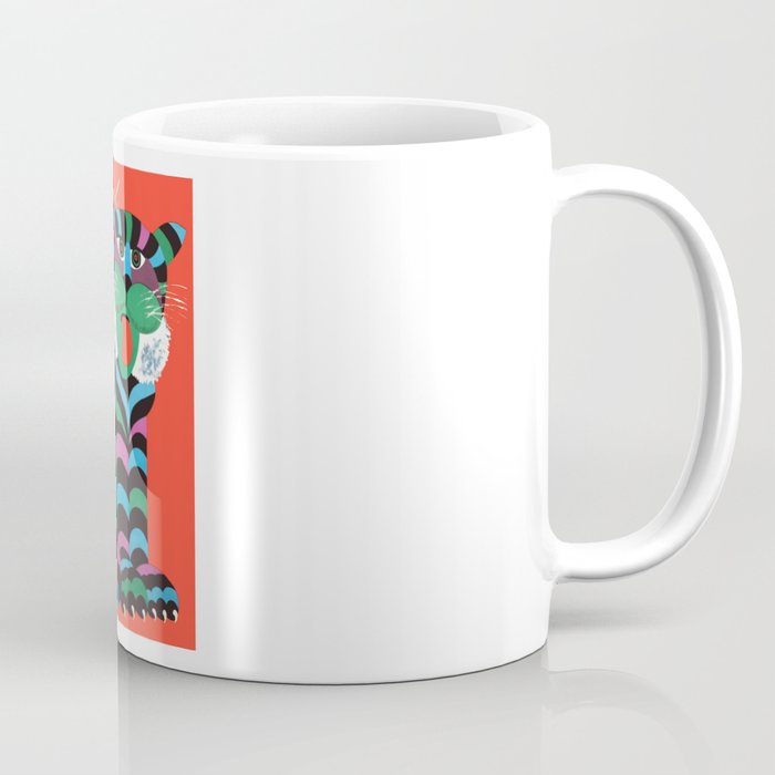 1975 CYRK Polish Circus Tiger Advertising Poster Coffee Mug Gallery Image 1