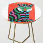 1975 CYRK Polish Circus Tiger Advertising Poster Side Table Gallery Image 2