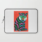 1975 CYRK Polish Circus Tiger Advertising Poster Laptop Sleeve Gallery Image 1