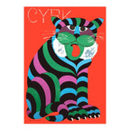 1975 CYRK Polish Circus Tiger Advertising Poster Coffee Mug Gallery Image 2