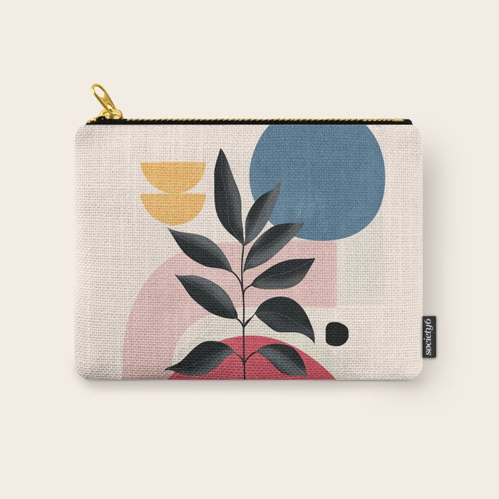 Soft Shapes XIV Carry All Pouch Gallery Image 1