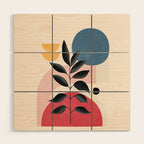 Soft Shapes XIV Wood Wall Art Gallery Image 1
