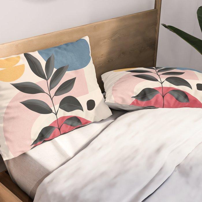Soft Shapes XIV Pillow Sham Gallery Image 2