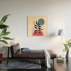 Soft Shapes XIV Wood Wall Art Gallery Image 2