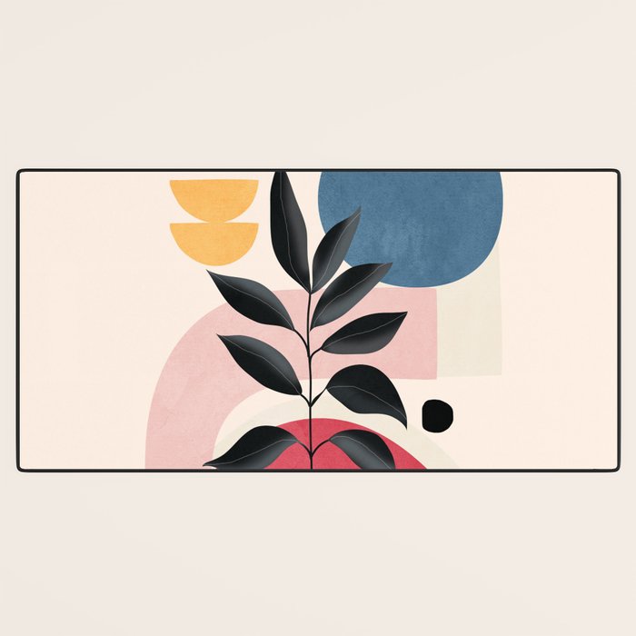 Soft Shapes XIV Desk Mat Gallery Image 3