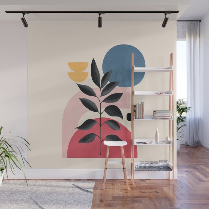 Soft Shapes XIV Wall Mural Gallery Image 1