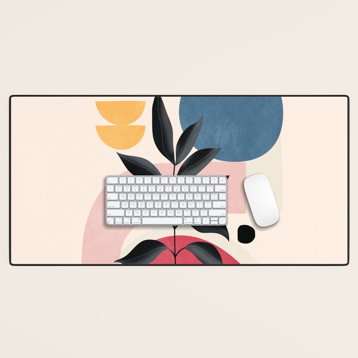 Soft Shapes XIV Desk Mat Gallery Image 1