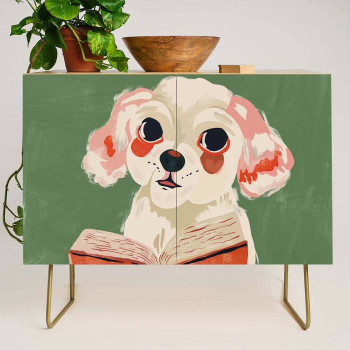 Bookish Pup Credenza Gallery Image 1