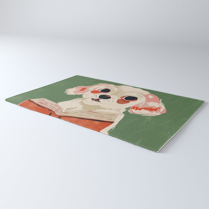 Bookish Pup Rug Gallery Image 3