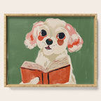 Bookish Pup Serving Tray Gallery Image 1