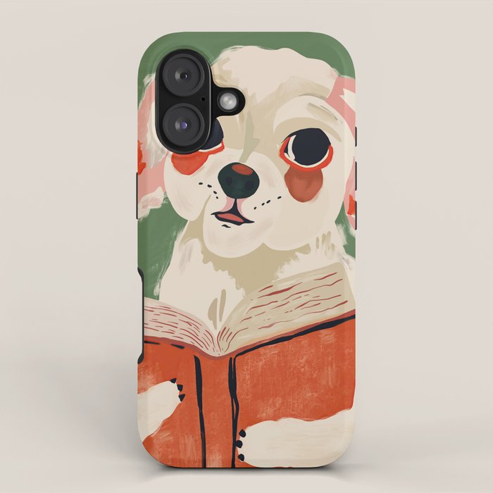 Bookish Pup iPhone Case Gallery Image 1