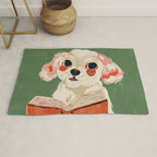 Bookish Pup Rug Gallery Image 1