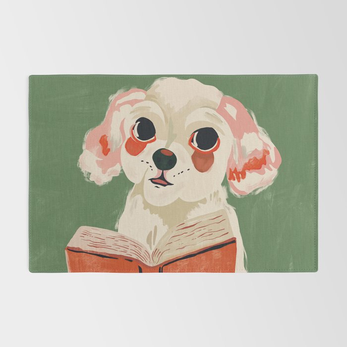 Bookish Pup Rug Gallery Image 2
