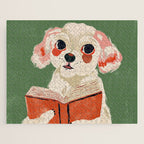 Bookish Pup Jigsaw Puzzle Gallery Image 1
