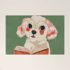 Bookish Pup Welcome Mat Gallery Image 1