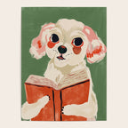 Bookish Pup Poster Gallery Image 4