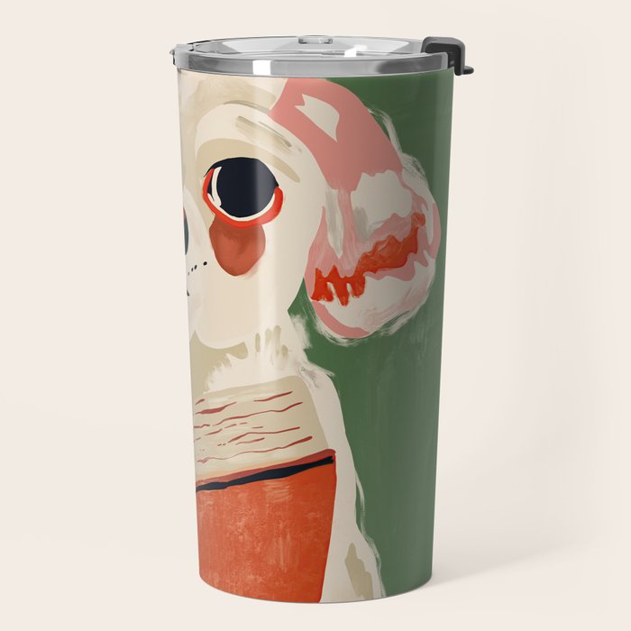 Bookish Pup Travel Mug Gallery Image 2